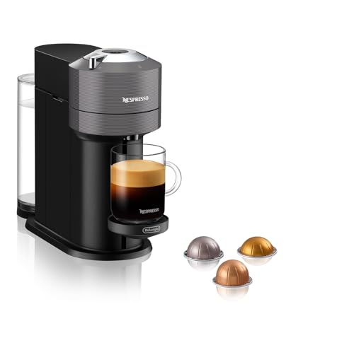 Nespresso De'Longhi ENV 120.GY Vertuo Next Kaffeekapselmaschine, 1500W , 1.1 L, 42.9 x 14.2 x 31.9 cm, grau im Sale