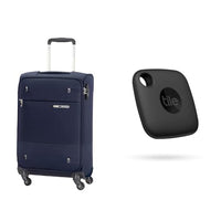Thumbnail for Samsonite Base Boost - Spinner Erweiterbarer Koffer, 66 cm, 67,5/73,5 Liter, Blau (Navy Blau) & Tile Mate Bluetooth Item Finder im Sale