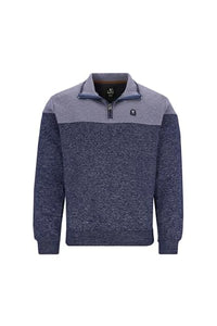 Thumbnail for hajo divider sweatshirt in material mix on sale