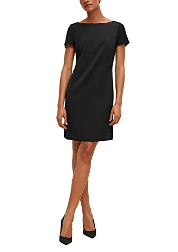 comma Damen 60.2.61.20.200.2127841 Kleid, 9999 schwarz, 36 im Sale