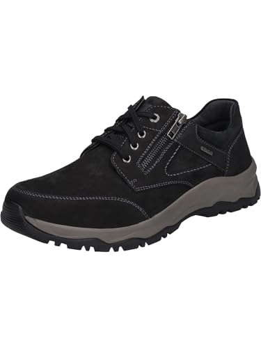 Josef Seibel Herren Low-Top Sneaker Leroy 55,Weite H (Weit),Wechselfußbett,wasserdicht,Strassenschuhe,Sportschuhe,schwarz,42 EU im Sale