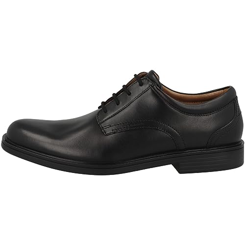 Clarks Herren Un Aldric Lace Derbys, Black Leather, EU im Sale