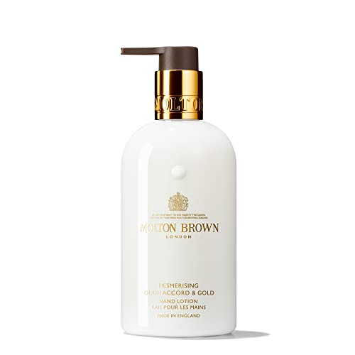 Molton Brown Mesmerizing Oudh Accord &amp; Gold Hand Lotion 300ml on sale