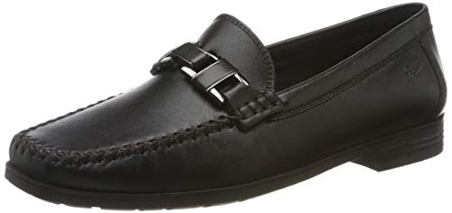 Sioux Damen Cambria Mokassin, Schwarz (Schwarz 000) im Sale