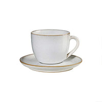 Thumbnail for ASA Saisons Cappuccino Tasse mit Untertasse aus Steinzeug in der Farbe Nude 0,23l, Maße: 9cm x 9cm x 7,5cm, 27130107 im Sale