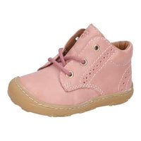 Thumbnail for RICOSTA Mädchen Stiefel Kelly, Baby und Kleinkinder Lauflernschuhe, Weite: Mittel, lose Einlage, schnürstiefel, Booties, Leder, Rose (320), 22 EU im Sale