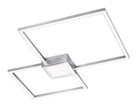 Thumbnail for Trio Leuchten Hydra 676210307 LED ceiling light, metal, 28 watts, nickel matt, switch dimmer on sale