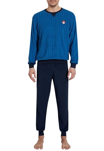 Götzburg men's terry cloth pajamas long pajamas with cuffs 52
