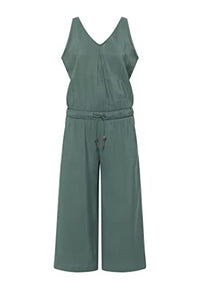 Thumbnail for Ragwear SUKY Damen Frauen Jumpsuit kurz,Overall,kurz,kurzarm,modisch,Rückenausschnitt,Grün, im Sale