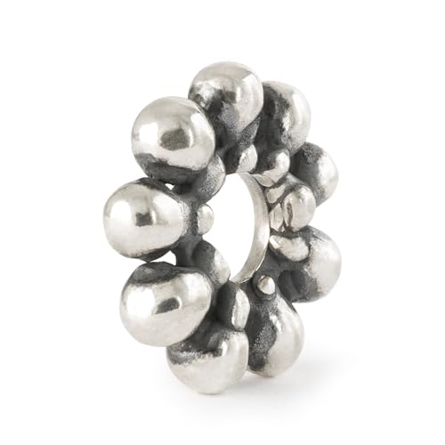 Trollbeads Frühlings Kollektion Blühende Verbindungen 2024 Silberbeads (Seelenverwandt TAGBE-10277) im Sale