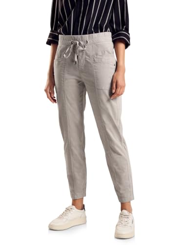Street One Damen A377682 Hose Casual Fit, Mindful Green, 40 im Sale