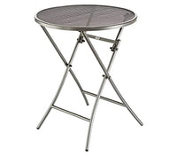 Thumbnail for MWH Cafe Latte table, metal, iron gray, 60 x 60 x 72 cm, 879012 on sale