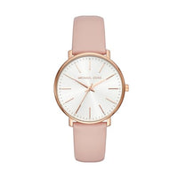 Thumbnail for Michael Kors Damenuhr Pyper mit rosafarbenem Lederband im Sale
