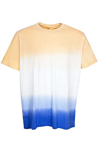Thumbnail for Kitaro T Shirt Herren Kurzarm Rundhalsausschnitt Baumwolle Plusgröße, Farbe:orange, Herrengrößen:4 im Sale