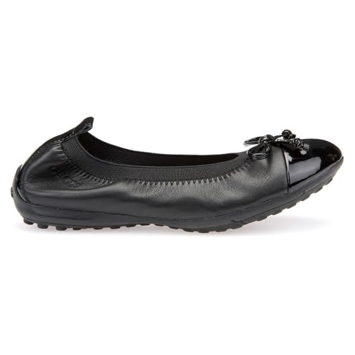 Geox Girls' J Piuma Bal.F Ballerinas, Black, 32 EU on Sale