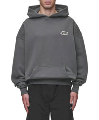 Thumbnail for Pegador Men's Hoodie Fox Oversized, Anthracite, on sale