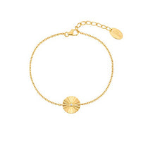 Thumbnail for s.Oliver Armband 925 Sterling Silber Damen Armschmuck, mit Zirkonia synth., 17+3 cm, Gold, Kommt in Schmuck Geschenk Box, 2031438 im Sale