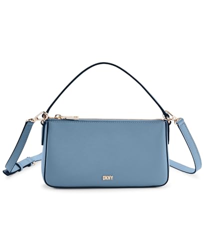 DKNY Women's Demi Bag Crossbody, Coastal Blue on sale