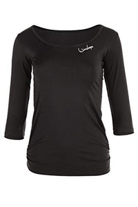 Thumbnail for WINSHAPE Damen Super Leichtes Figurbetontes Functional 3/4-arm Aet107, Skinny Fit, Slim Style ¾-arm Shirt, Schwarz, EU im Sale
