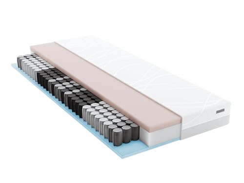 Schlaraffia myNap TFK mattress, 120x200cm: Premium quality for high sleeping comfort, 7-zone comfort, medium firmness, pocket spring core, breathable, TÜV Rheinland quality, Oeko-TEX Standard 100 on sale