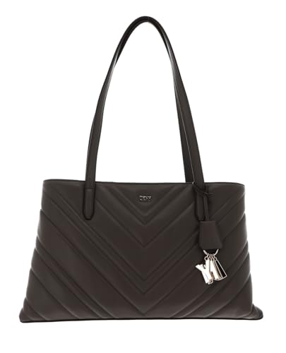 DKNY Women's Madison Bag in Lamb Nappa Leather Tote, Truffle on sale
