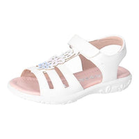Thumbnail for RICOSTA Mädchen Sandalen Celina, Kinder Sommerschuhe, Weite: Mittel, Freizeitschuhe, offene Schuhe, Strandschuhe, Bianco (810), 32 EU im Sale