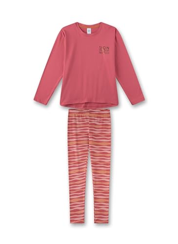Sanetta Mädchen-Schlafanzug Rosa | Hochwertiger und bequemer Schlafanzug aus Baumwolle für Mädchen. Pyjamaset für Mädchen 140 im Sale