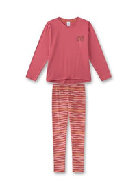 Thumbnail for Sanetta Mädchen-Schlafanzug Rosa | Hochwertiger und bequemer Schlafanzug aus Baumwolle für Mädchen. Pyjamaset für Mädchen 140 im Sale