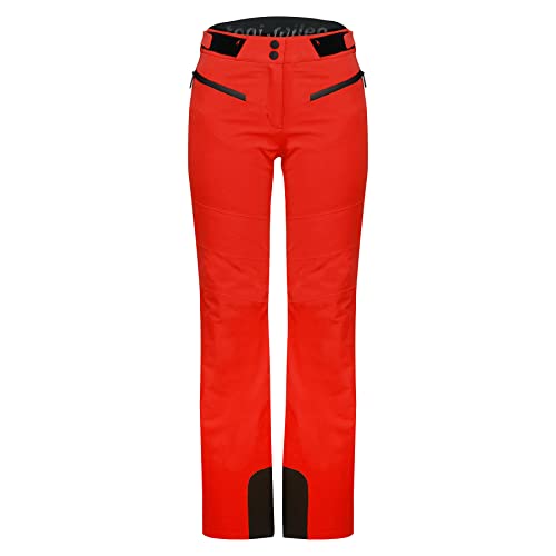 Toni Sailer W Amis Rot - Wasserdichte elastische Damen Skihose, im Sale