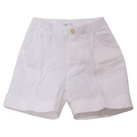 Thumbnail for Il Gufo 1344AD bermuda bimbo BOY lino linen white shorts kids [9 MONTHS] on sale