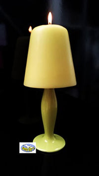 Thumbnail for CANDLE LIGHT H:21.5cm Pink Ceramic Wax Candle in Table Lamp Lamp Shape Tealight Holder Candlestick on Sale