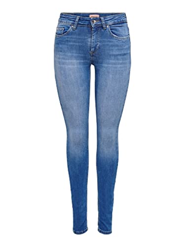 ONLY Womens Medium Blue Denim Jeans Stretch on sale