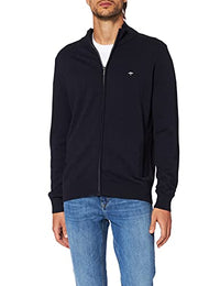 Thumbnail for FYNCH-HATTON Herren Cardigan-zip Strickjacke, Navy, EU im Sale