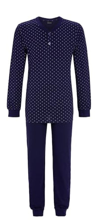 Thumbnail for Ringella pajamas with knitted cuffs, color Night, on sale