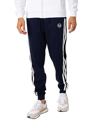 Sergio Tacchini New Damarindo Track Pants - Maritime Blue/Gardenia- on sale