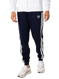 Thumbnail for Sergio Tacchini New Damarindo Track Pants - Maritime Blue/Gardenia- on sale