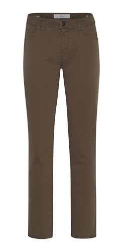 Brax Herren Style Cadiz Five Pocket in Marathon Qualität Hose, Olive, 36W / 32 im Sale