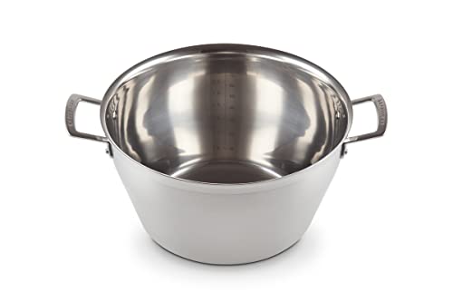 Le Creuset 3-ply stainless steel preserving pot, Ø 30 cm, suitable for all hob types including induction, silver, 96204130001000 on sale