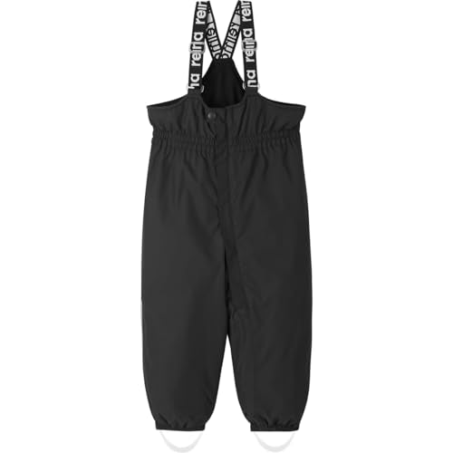 Reima Toddlers Stockholm Winter Pants Schwarz - wasserdichte Bequeme Kleinkinder Schneehose, im Sale