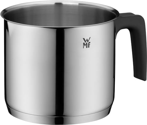 WMF Milchtopf Induktion ohne Deckel 14 cm, kleiner Topf 1,7l, Cromargan Edelstahl poliert, Schüttrand, Kunststoffgriff, spülmaschinengeeignet im Sale