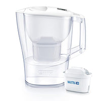 Thumbnail for BRITA Wasserfilter Aluna weiß / robuste Kanne inkl. 1 MAXTRA+ Filterkartusche / Filter reduziert Kalk, Chlor und leitungsbedingt vorkommende Metalle wie Kupfer & Blei im Leitungswasser im Sale
