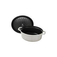 Thumbnail for KOM OVAAL 31 CM WHITE TRUFFLE NEW CLASSIC STAUB 11031107 im Sale