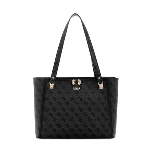 GUESS Orlina Logo Noel Tote Coal Logo im Sale