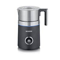 Thumbnail for SEVERIN SPUMA 700 Plus induction milk frother, 13 programs, OLED display, LED light ring with status indicator, easy cleaning, barista spout, brushed stainless steel, black, SM 3587 on sale
