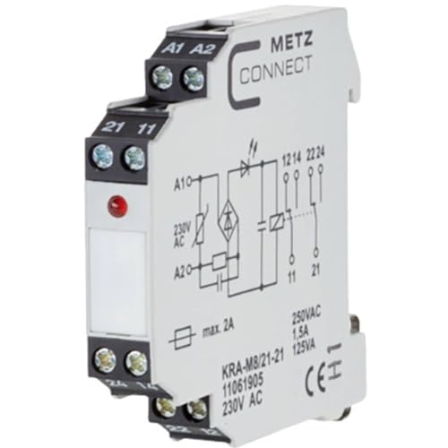 METZ CONNECT Koppelbaustein 230 V/AC (max) 2 Wechsler 11061905 1 St. im Sale