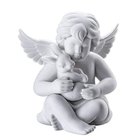 Thumbnail for Arzberg Angel with Rabbit White Matt 14 cm on Sale