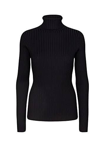 SOYACONCEPT Women's SC-Dollie 483 Damen Strick Pullover Sweater, 9999 Black, im Sale