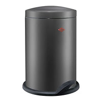 Thumbnail for Wesco 116 212-77 trash can, steel, 13 liters, matt graphite