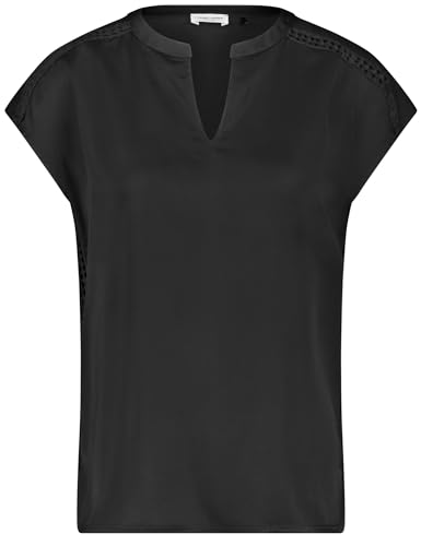 GERRY WEBER Damen 370285-35070 Damentop, Schwarz, 46 im Sale