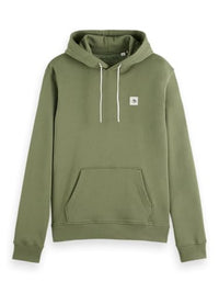 Thumbnail for Scotch & Soda Men's Essential Logo Badge Hoodie Hooded Sweatshirt, Swan, on sale